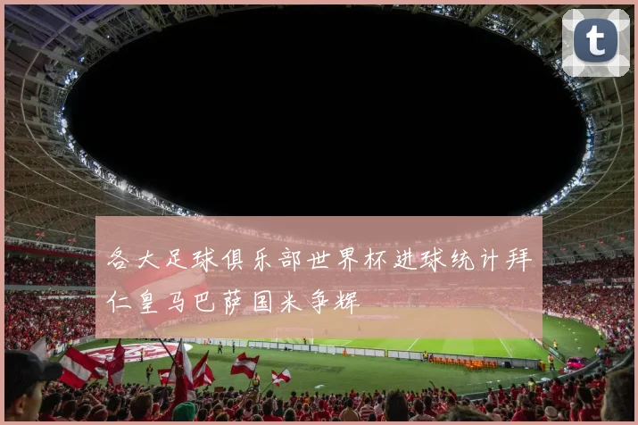 各大足球俱乐部世界杯进球统计拜仁皇马巴萨国米争辉